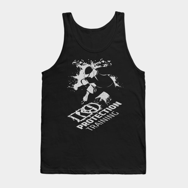 K-9 Protection Training - Working dog - Schutzhund Tank Top by Nartissima